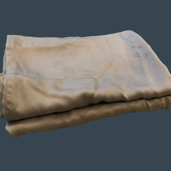 Quince Organic Bamboo Standard Pillow Cases Set of 2 20"x30" Light Grey NWOT - Picture 1 of 4